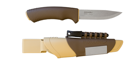 Morakniv® Bushcraft Survival Desert kés - rozsdamentes acél - homok (ID 13033)