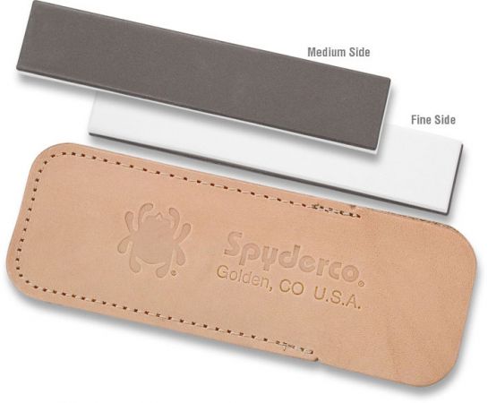 Spyderco finom és közepes szemcsés fenőkő