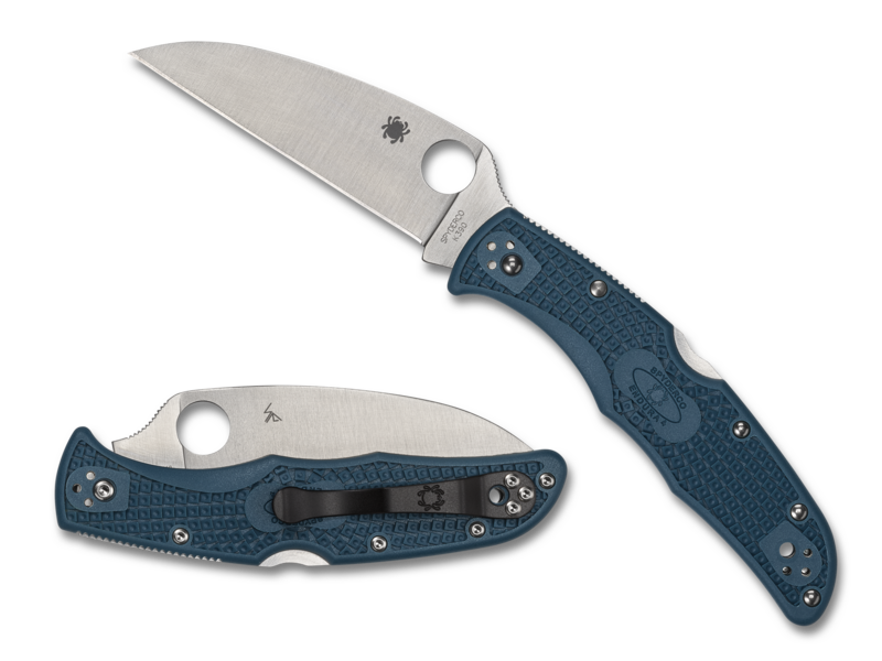 Spyderco Endura 4 Lightweight Blue Wharncliffe K390
