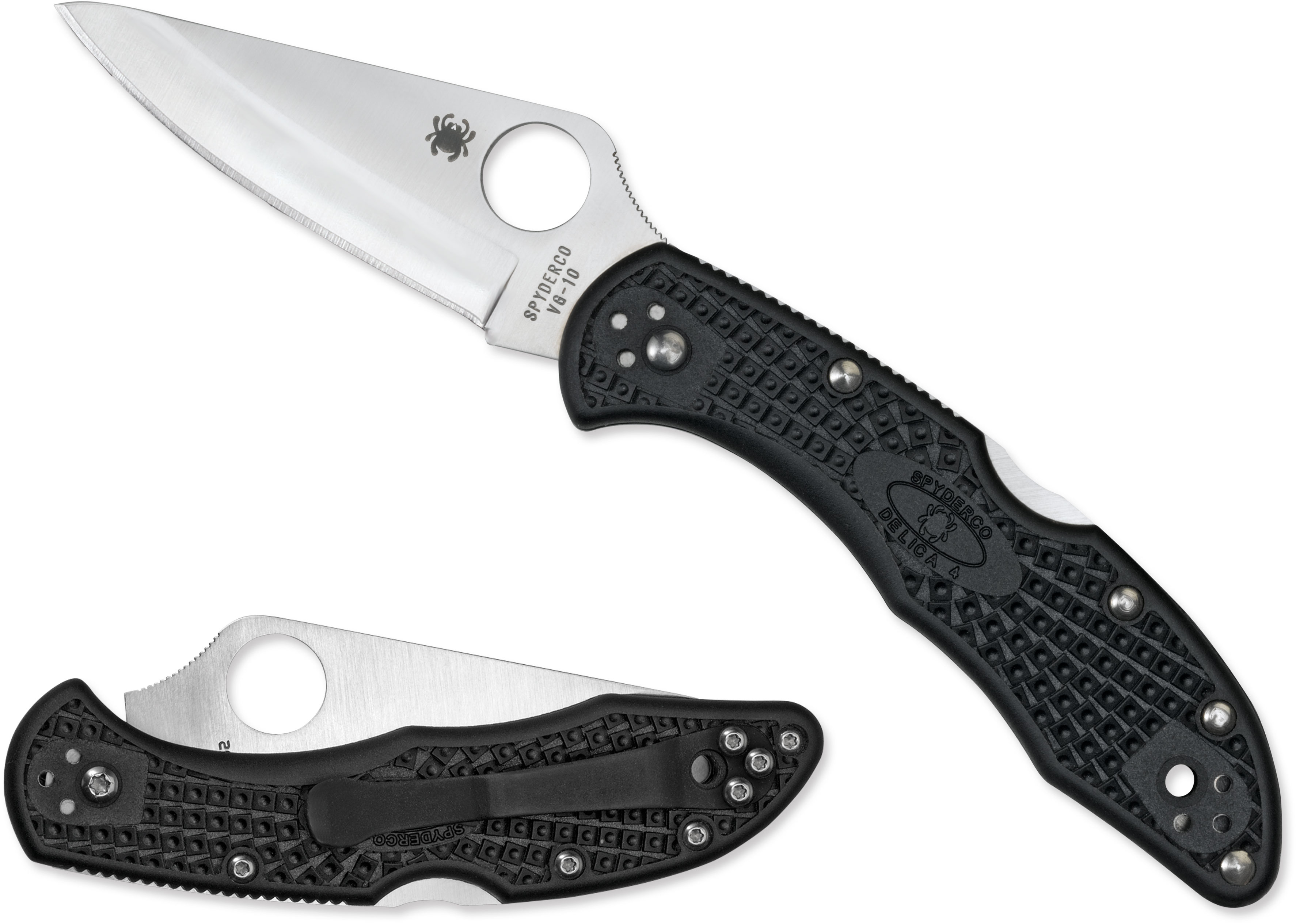 Spyderco Delica 4 Lightweight Black