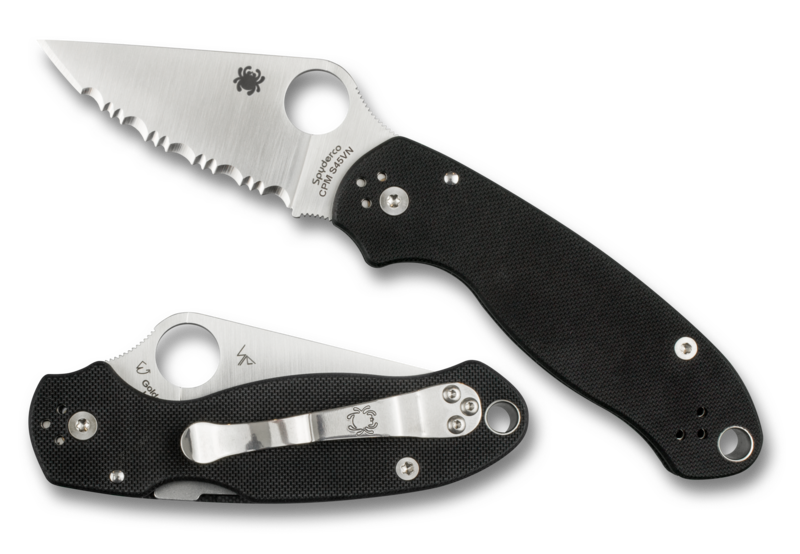 Spyderco PARA™ 3 G-10 BLACK