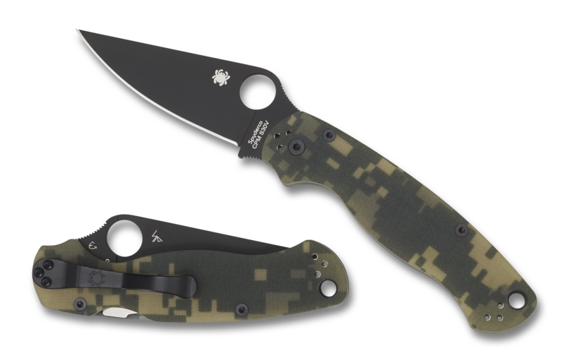 Spyderco Para Military 2 G-10 Camo