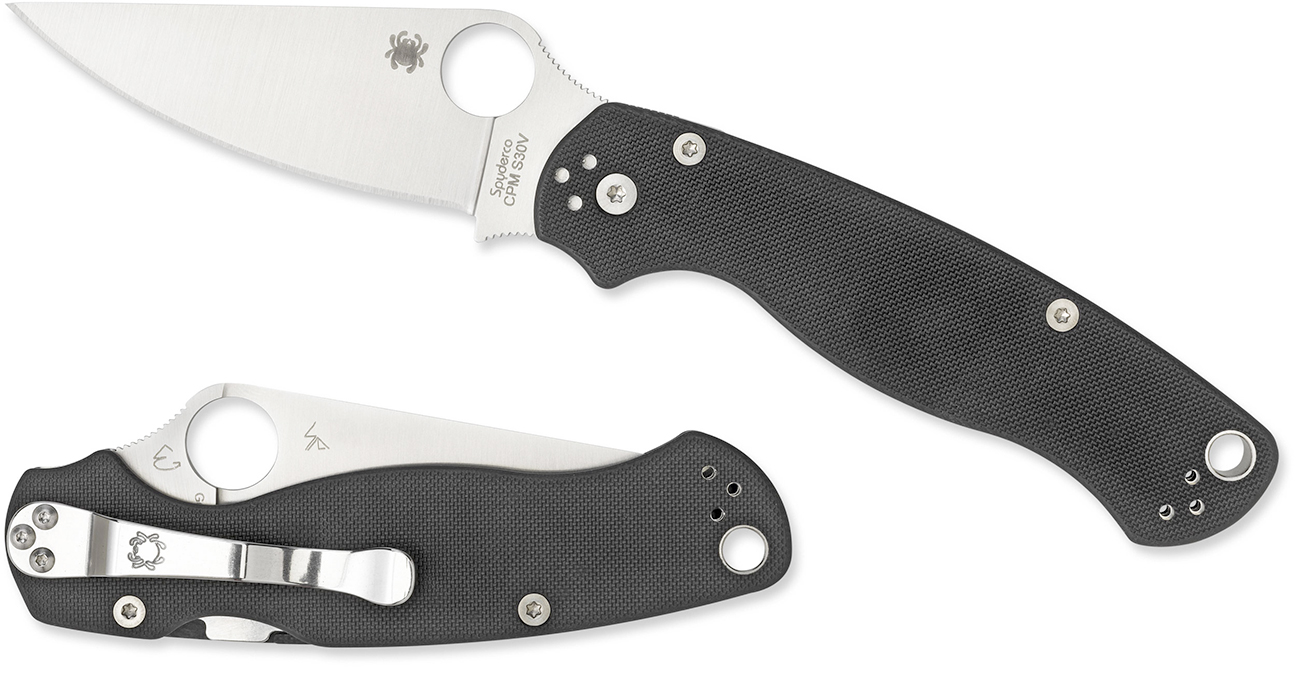 Spyderco Para Military 2 G-10 Black