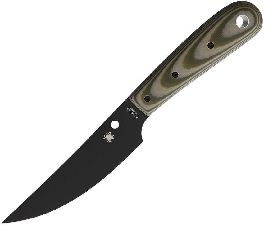 Spyderco Bow River  OD Green, Fekete