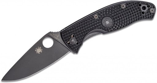 Spyderco Tenacious Black FRN Black Blade